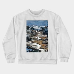 Snowy Hot Stream Crewneck Sweatshirt